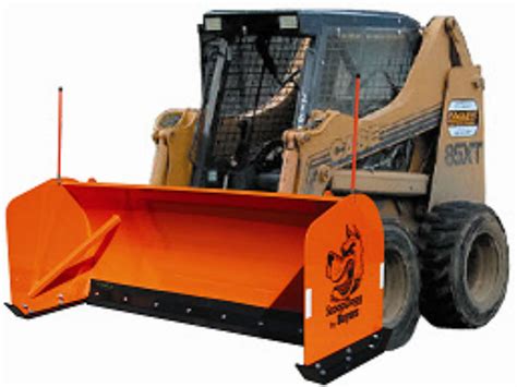 snow pusher for skid steer for sale|scoopdogg skid steer snow loader.